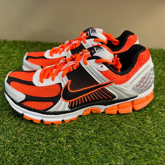 Nike Zoom Vomero 5 Total Orange Black Running Shoes Men\'s Size 8 FB9149-800 NEW